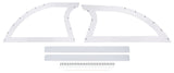 Dominator Race Body Sail Panel Pair Late Model White 830-WH