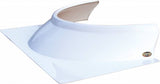 Dominator Race Body Rock Guard Formed 3in Tall White 900-WH