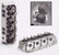 Dart Dart Pro1 CNC Aluminum Big Block Chevy Cylinder Heads 19574136