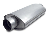 Dynatech Headers Split-Flow 3in Race Muffler 776-14302