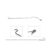 Stainless Steel Hood Prop Rod Fits 2005-2009 Ford Mustang Drake Muscle Cars