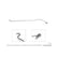 Stainless Steel Hood Prop Rod Fits 2005-2009 Ford Mustang Drake Muscle Cars