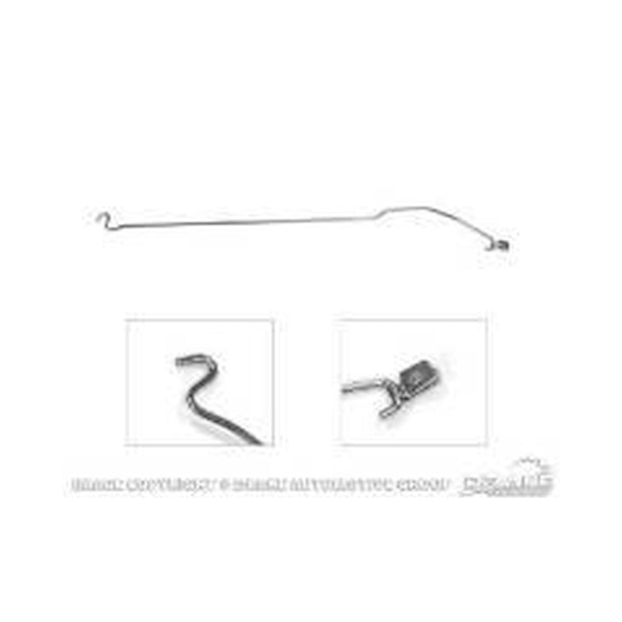 Stainless Steel Hood Prop Rod Fits 2005-2009 Ford Mustang Drake Muscle Cars
