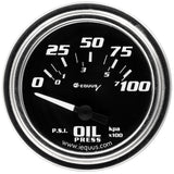 Equus Equus 7000 Series, Gauge, Oil Pressure, 2