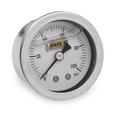 Earl's Performance Oil-Filled - 0-100 PSI - 1/8" NPT Male Thread 100187ERL