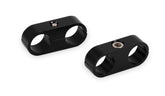 Earl's Performance Hose & Tubing Separator, 9/16", Package Of 2, Black Anodized 167509ERL