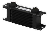 Earl's Performance Earl's UltraPro Oil Cooler - Black - 10 Rows - Narrow Cooler 210ERL