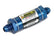 Earl's Performance Oil Filter w/ Screen Type Element - 864 Micron - 8 AN Male Inlet & Outlet - Blue 230308ERL