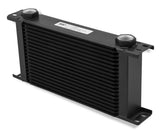 Earl's Performance Earl's UltraPro Oil Cooler - Black - 19 Rows - Wide Cooler 419ERL