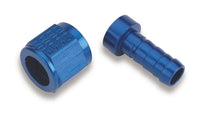 Earl's Performance Earl's Auto-Crimp Hose End - Straight - Size -12 - Blue 700112ERL