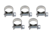 Earl's Performance Clamps for 3/8" Vapor Guard Hose - Screw Type Clamps, Package of 5 750006ERL