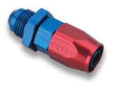 Earl's Performance Earls Straight Swivel-Seal® Hose End AN -6 Male to -6 Hose - Red/Blue 840106ERL