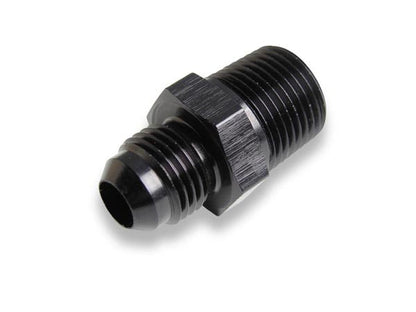 Earl's Performance Straight AN -8 Male to 1/4" NPT Male adapter - Black AT981607ERL