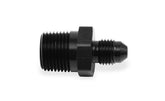 Earl's Performance Straight AN -3 Male to 1/4" NPT Male Adapter - Black AT981643ERL