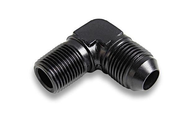 Earl's Performance #4 Male to 1/4in NPT 90 Deg Ano-Tuff Adapter AT982244ERL