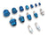Earl's Performance Pressure Test Kit, Covers Sizes -3 AN Through -16 AN D016ERL
