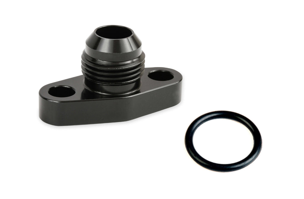 Earl's Performance Turbo Oil Drain Back Flange  10an - Black GT0001ERL