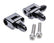 Earl's Performance (One) -4 single out & (One) -4 Dual Out Vent Adapters LS9806ERL