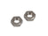 Earl's Performance -3 AN Stainless Steel Bulkhead Nut, Package of 2. SS592403ERL