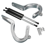 Eddie Motorsports Billet Trunk Hinges Polished MS149-15P