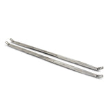 Eddie Motorsports Hood Brace Supports Polished MS274-35P