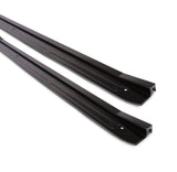 Eddie Motorsports Billet Door Sill Plates Matte Black MS275-35MB