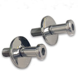 Eddie Motorsports Door Striker Bolts Polished MS277-20P