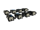 Speed Engineering EV1 to EV6 Fuel Injector Connector Adapter 8 Pack 31-1036