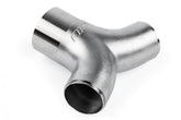 Cast Stainless Steel Y Splitter 76mm (3 Inch) to Dual 63.5mm (2.5 Inch) T304 stainless steel 76mm (3 Inch) to dual 63.5mm (2.5 Inch) cast Y splitter APR