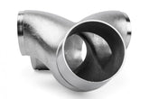Cast Stainless Steel Double Y Splitter 76mm (3 Inch) to Quad 63.5mm (2.5 Inch) T304 stainless steel 76mm (3 Inch) to quad 63.5mm (2.5 Inch) cast double Y splitter APR