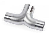 Cast Stainless Steel T Splitter 76mm (3 Inch) to Dual 63.5mm (2.5 Inch) T304 Stainless Steel 76mm (3 Inch) to dual 63.5mm (2.5 Inch) cast Y splitter APR