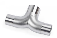 Cast Stainless Steel T Splitter 76mm (3 Inch) to Dual 63.5mm (2.5 Inch) T304 Stainless Steel 76mm (3 Inch) to dual 63.5mm (2.5 Inch) cast Y splitter APR