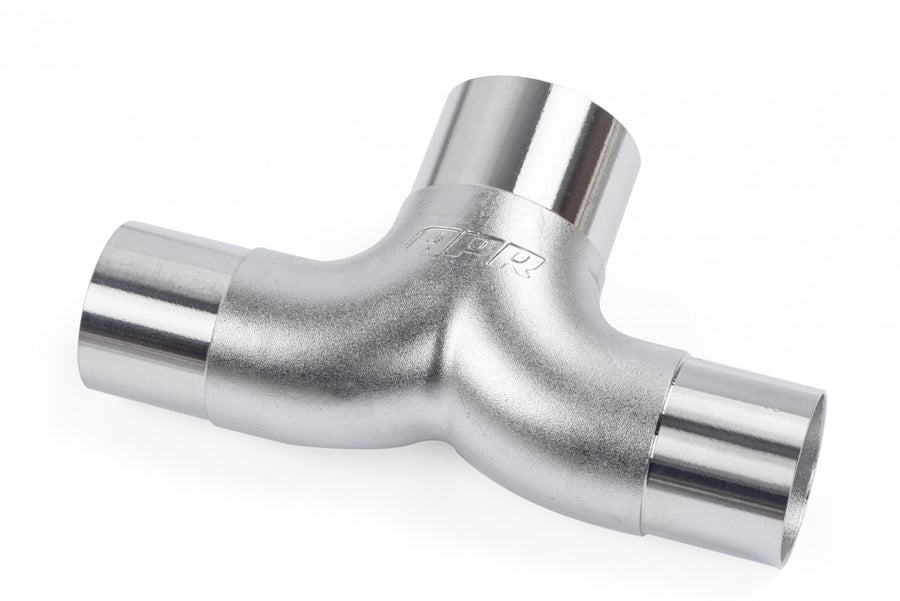 Cast Stainless Steel T Splitter 76mm (3 Inch) to Dual 63.5mm (2.5 Inch) T304 Stainless Steel 76mm (3 Inch) to dual 63.5mm (2.5 Inch) cast Y splitter APR