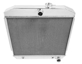 Aluminum Radiator 4 Row 1955-1957 Chevrolet V8 (265/283) (4-Row) Frostbite Cooling