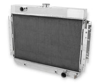 Aluminum Radiator 2 Row 2-Row, 1963-1968 Chevrolet L6/V8 (250/307/324/427) Frostbite Cooling