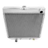 Aluminum Radiator 3 Row 1963-1973 Ford/Mercury L6/V8 (2.8L/3.3L/4.1L/5.0L) (3-Row) Equipped With 20 Inch Wide Core Frostbite Cooling