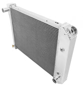 Aluminum Radiator 2 Row 1964-1988 Chevrolet/Buick/Gmc/Olds/Pontiac L6/V6/V8 (225/229/230/231/250/252/260/265/300/307/350) (2-Row) Equipped With 20-3/4 Inch Wide Core Frostbite Cooling