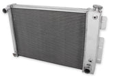 Aluminum Radiator 4 Row 1967-1969 Camaro/Firebird V8 (350/396/400/427) 27-1/2 Inch (4-Row) Equipped With 23 Inch Wide Core Frostbite Cooling