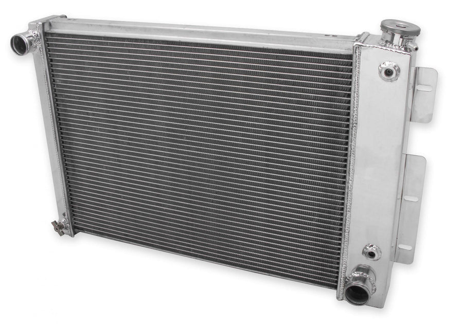 Aluminum Radiator 4 Row 1967-1969 Camaro/Firebird V8 (350/396/400/427) 27-1/2 Inch (4-Row) Equipped With 23 Inch Wide Core Frostbite Cooling