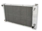 Aluminum Radiator 3 Row 1967-1972 Chevy/GMC P/U V8 (283/307/327/350/396/402) (3-Row) Equipped With 28 Inch Wide Core Frostbite Cooling