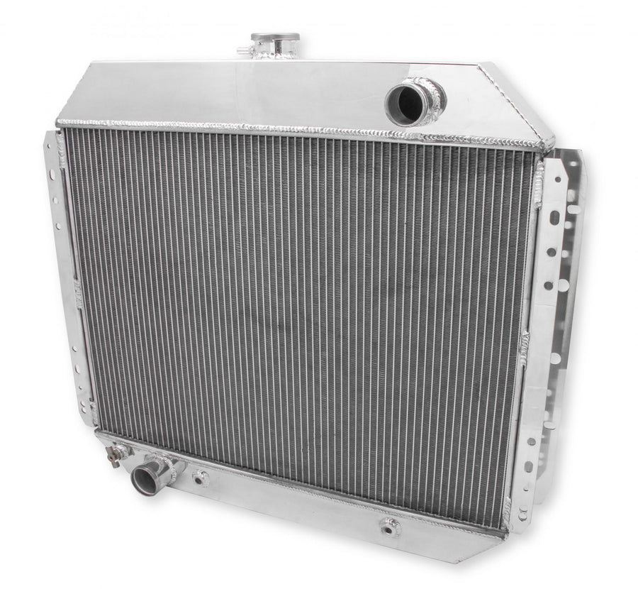 Aluminum Radiator 3 Row 1966-1979 Ford P/U & Suv V8 (302/351/360/390/400/460) (3-Row) W/ 19 Inch Tall Core Frostbite Cooling