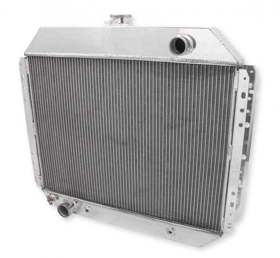 Aluminum Radiator 4 Row 1966-1979 Ford P/U & Suv V8 (302/351/352/360/361/390/400/460) (4-Row) W/ 19 Inch Tall Core Frostbite Cooling