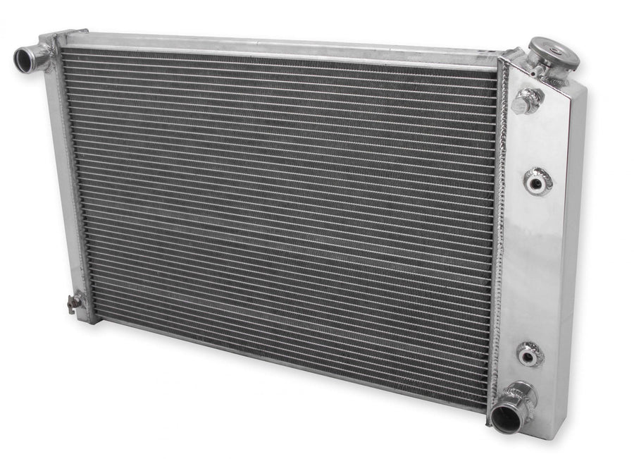 Aluminum Radiator 4 Row 70-81 Camaro 73-80 Chevy-Gmc C15/C1500 77-80 Olds 98 80-86 Bonneville (4-Row) Equipped W/ 26 Inch Wide Core Frostbite Cooling