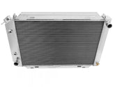 Aluminum Radiator 3 Row 1979-1993 Ford/Mercury L4/L6/V6/V8 (2.3L/3.3L/3.8L/4.2L/4.6L/5.0L/5.8L) (3-Row) Frostbite Cooling