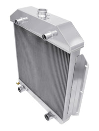 Aluminum Radiator 3 Row Aluminum Radiator 3-Row 1949-1953 Ford Passenger Vehicles W/Flathead V8 Frostbite Cooling