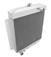 Aluminum Radiator 3 Row Aluminum Radiator 3-Row 1954-1956 Ford Passenger Vehicles Frostbite Cooling