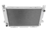 Aluminum Radiator 3 Row Aluminum Radiator 3-Row 1985-1997 Ford P/U & 1985-1996 Bronco V8 Only Frostbite Cooling