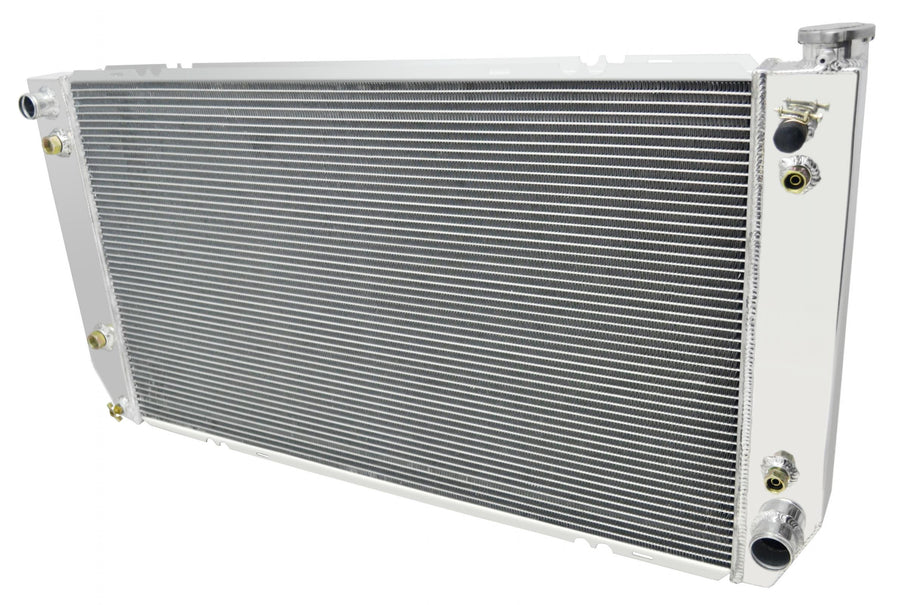 Aluminum Radiator 3 Row 1994-2000 Chevy Gmc C/K Pickup 1994-99 Suburban 7.4L/454 With Oil And Transmission Cooler Frostbite Cooling