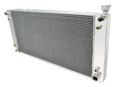 Aluminum Radiator 3 Row 1994-1995 Ck Pickups 1995-00 Tahoe 5.7L/350Ci With Oil And Transmission Cooler Frostbite Cooling
