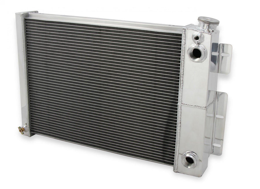 Aluminum Radiator W/ GM LS Swap 3 Row Direct Fit For 1967-1969 Camaro/Firebird With 20.75 Inch Wide Crossflow Conversion Radiator With 20-3/4 Inch Wide Core For GM LS Swap (3-Row) Frostbite Cooling